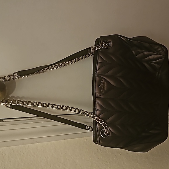 Kate Spade Quilted Metallic Shoulder Bag - Picture 3 of 6